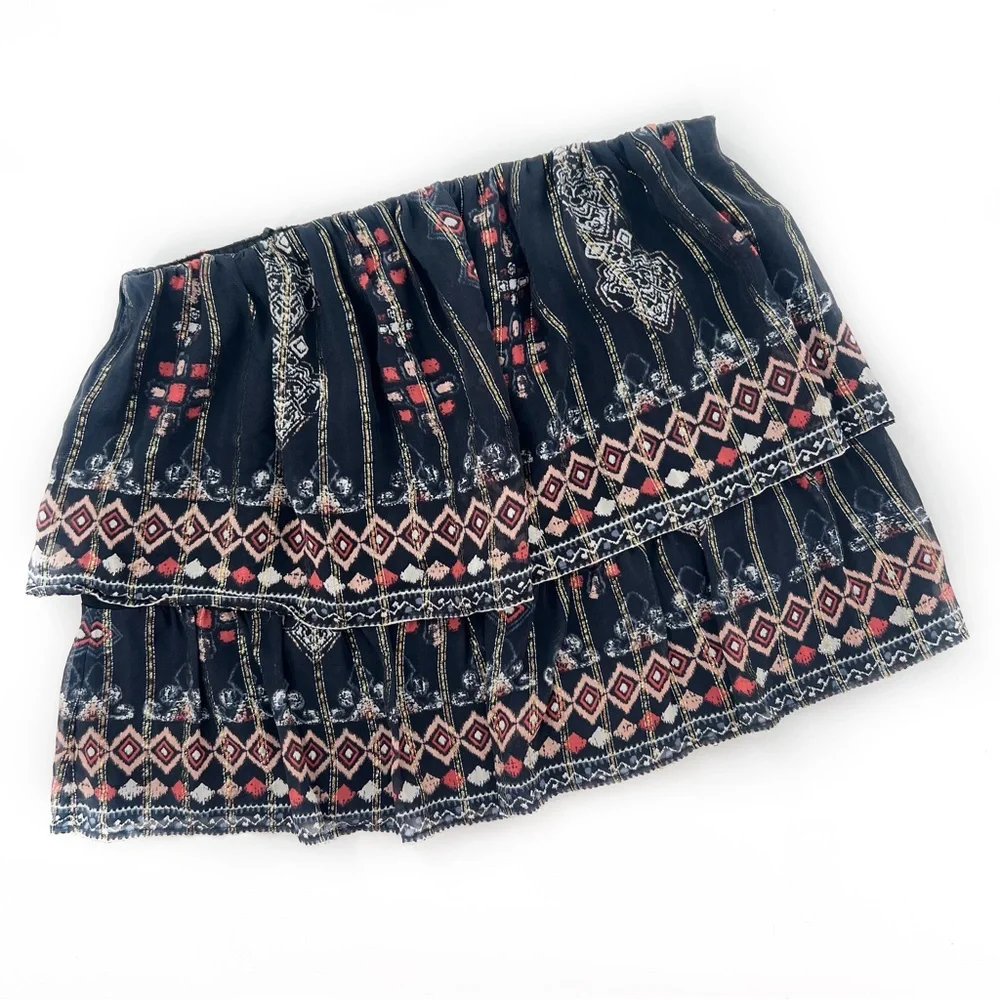 Joie multicolored silk